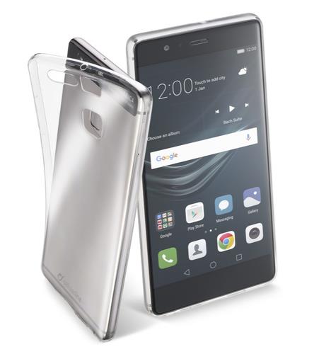 CELLULARLINE Custodia cover per Huawei P9 Cellular Line Fine in gomma trasparente